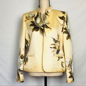 Linda Allard Ellen Tracy Open Front Jacket Sz 8